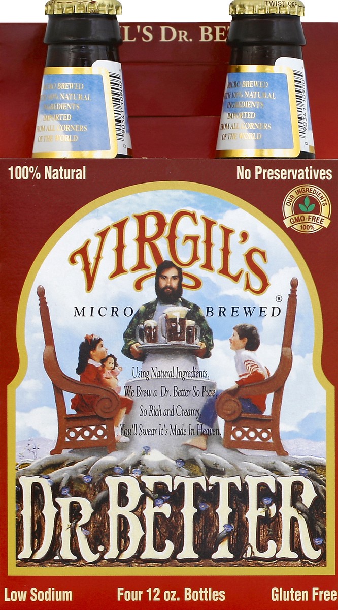 slide 4 of 6, Virgil's Virgils Dr.Better - 4 ct, 4 ct; 12 oz