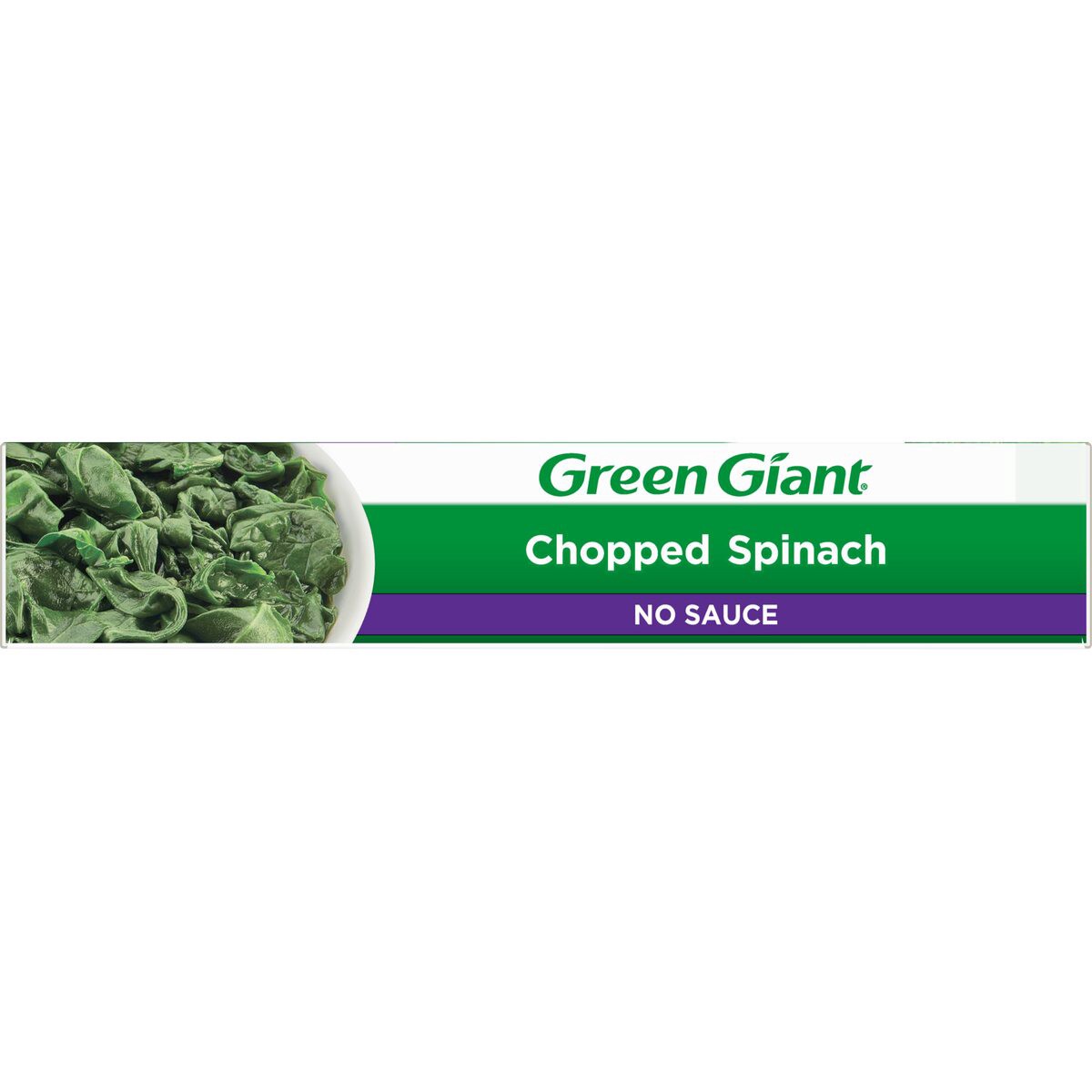 slide 8 of 9, Green Giant Chopped Spinach, 8 oz