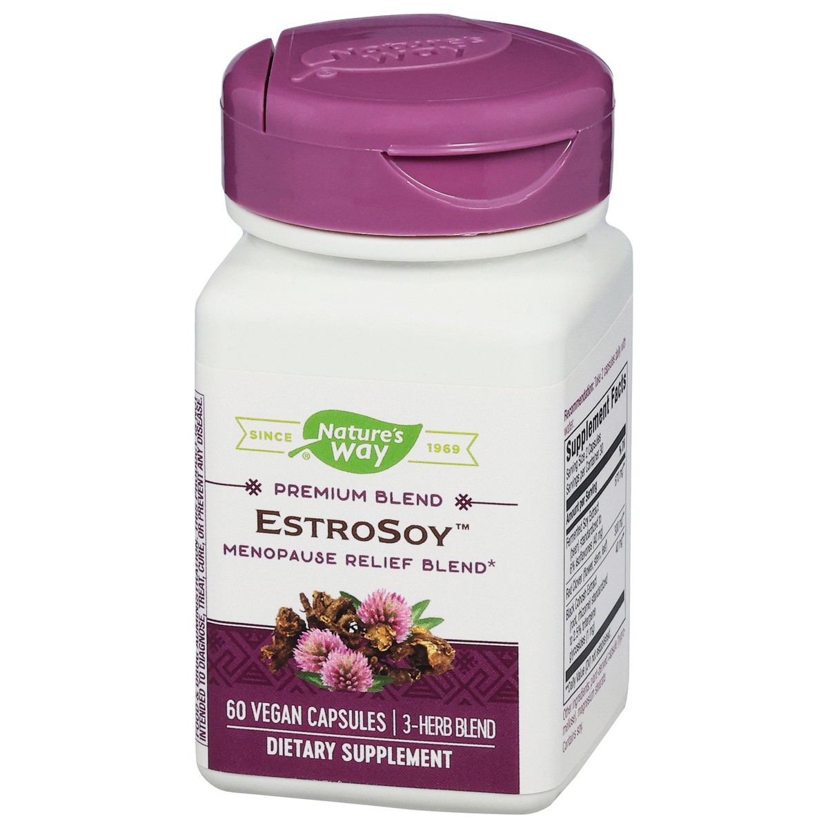 slide 2 of 13, Nature's Way Menopause Relief Blend Estrosoy 60 Vegan Capsules, 60 ct