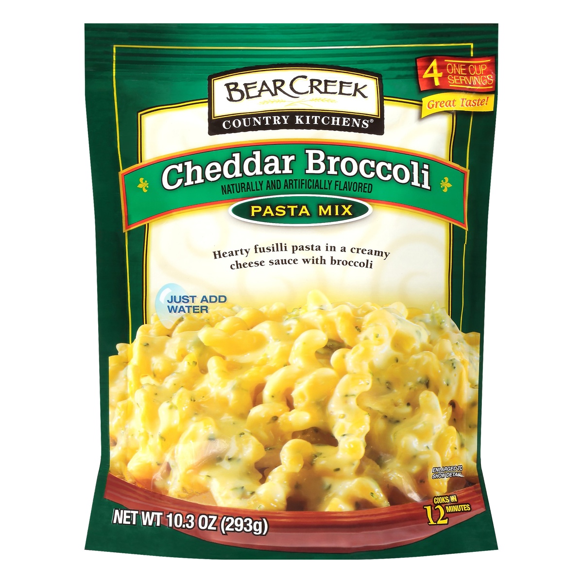 slide 1 of 1, Bear Creek Country Kitchens Bear Creek Cheddar Broccoli Pasta Mi, 11.5 oz