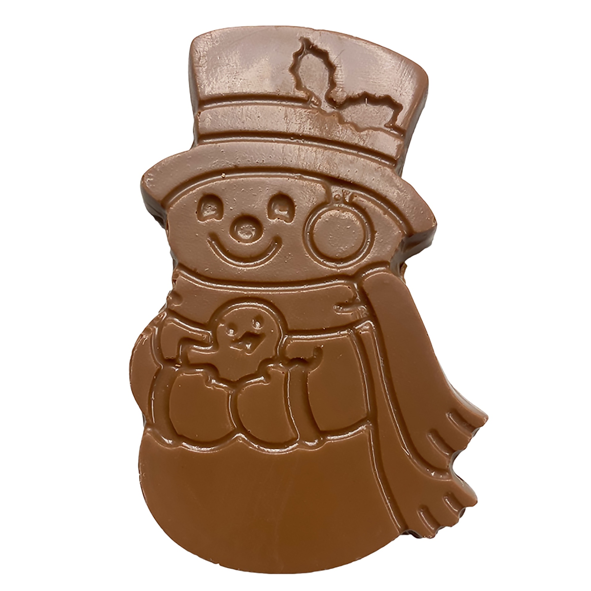 slide 1 of 1, Sarris Candies Happy Snowman, Milk Chocolate, 2 oz