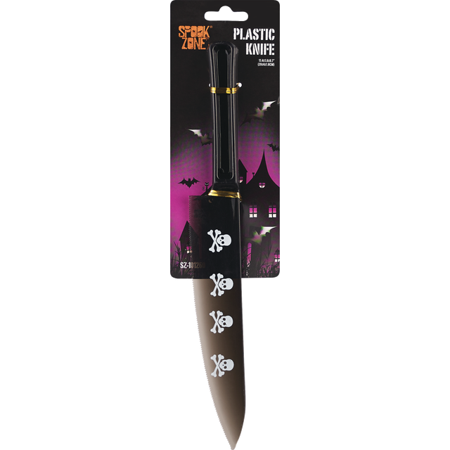 slide 1 of 1, Sz Halloween Asst. Cake Knife, 1 ct