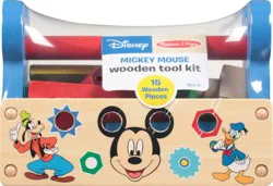 Melissa & Doug Mickey Mouse Wooden Tool Kit 15 1 ea