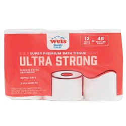 Weis Simply Great Ultra Strong Bath Tissue