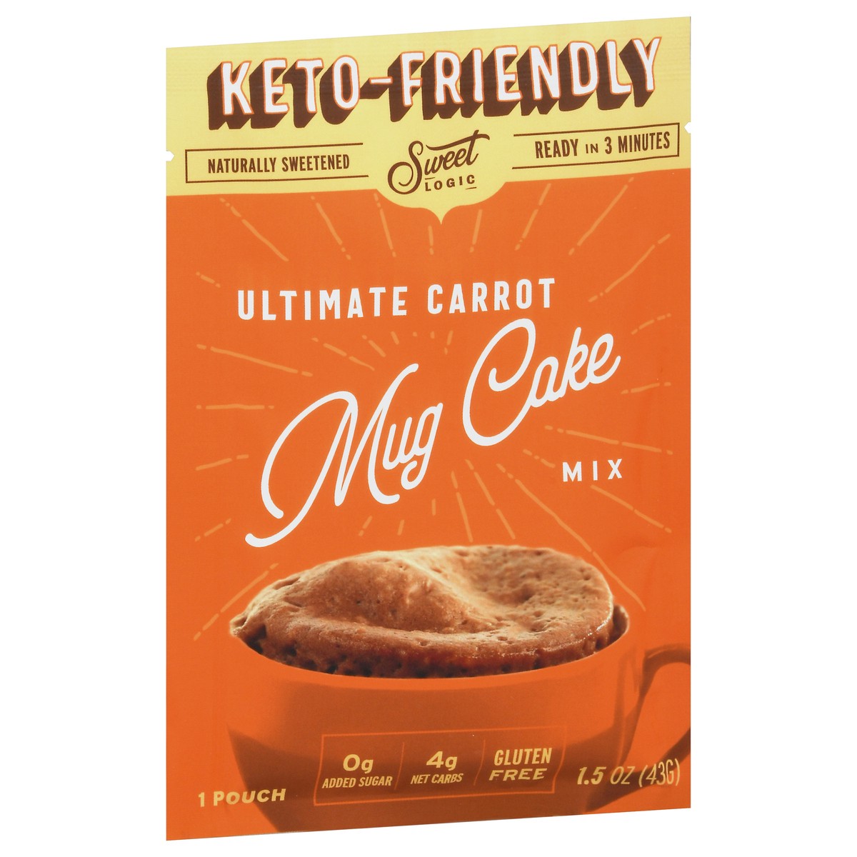 slide 6 of 9, Sweet Logic Carrot Mug Cake Mix, 1.5 oz