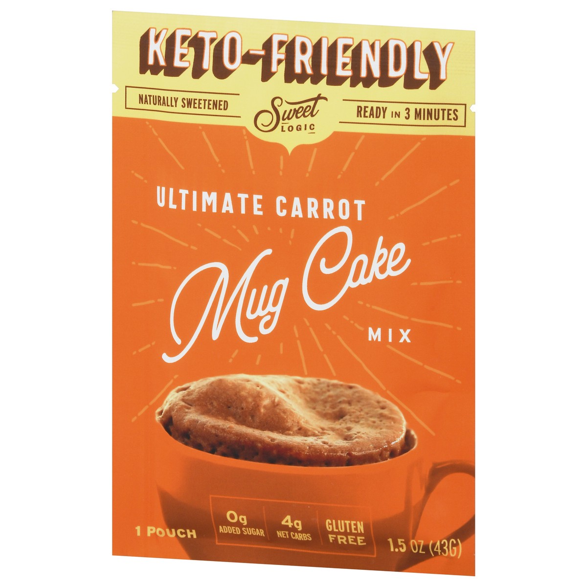 slide 8 of 9, Sweet Logic Carrot Mug Cake Mix, 1.5 oz