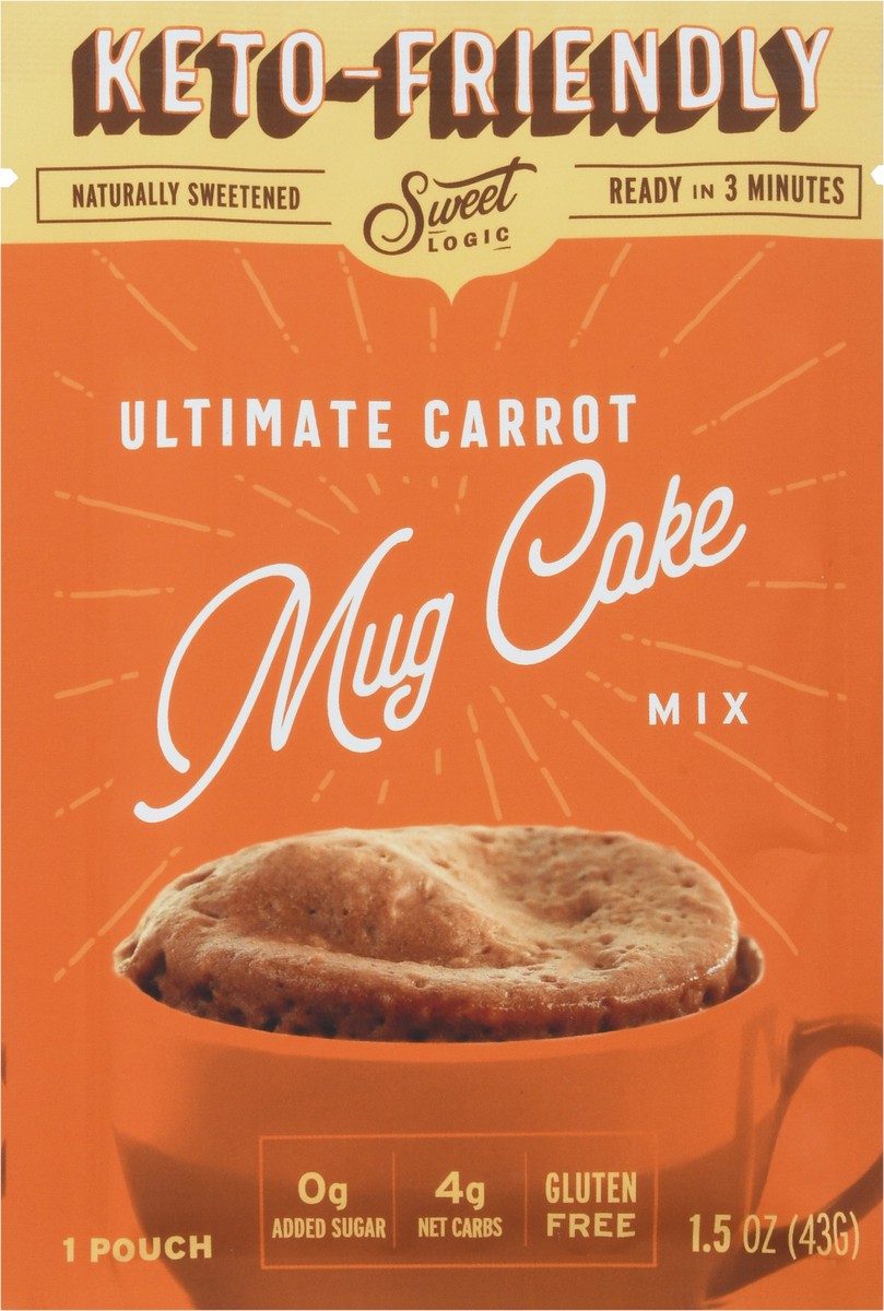 slide 3 of 9, Sweet Logic Carrot Mug Cake Mix, 1.5 oz