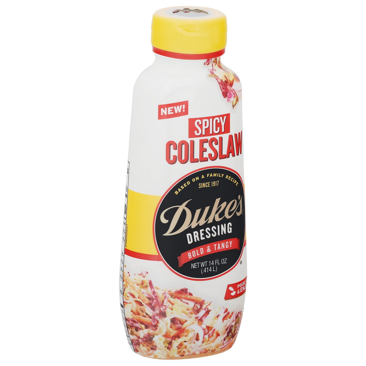 slide 7 of 12, Duke's Bold & Tangy Spicy Coleslaw Dressing - 14 fl oz, 14 fl oz