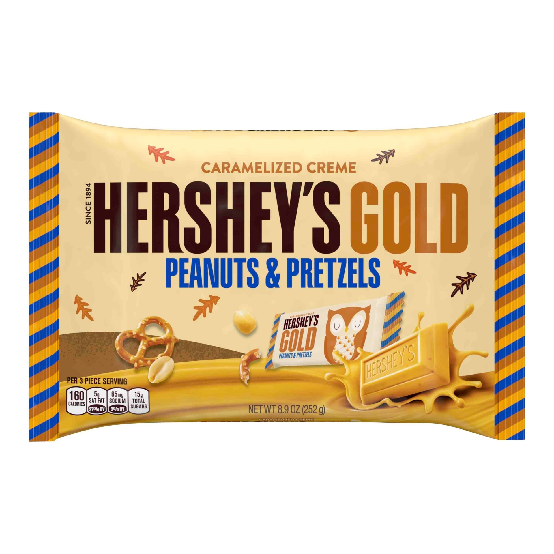 slide 1 of 1, Hershey's Gold Harvest Bag, 8.9 oz