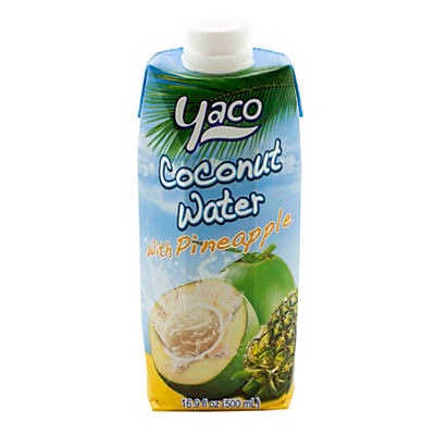 slide 1 of 1, Yaco Coconut With Pineapple Water, 16.9 oz