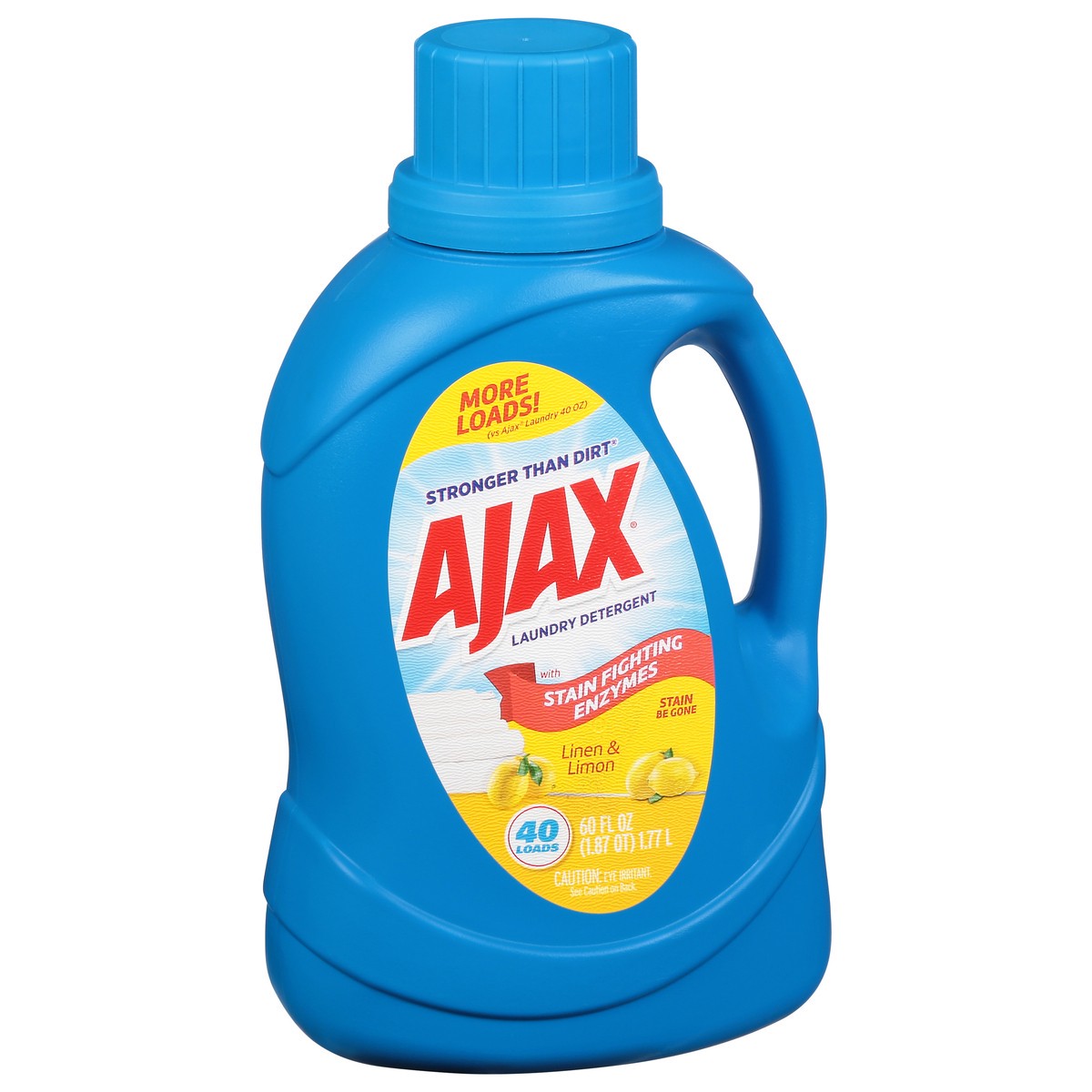 slide 2 of 9, Ajax Linen & Limon Laundry Detergent 60 fl oz, 60 fl oz