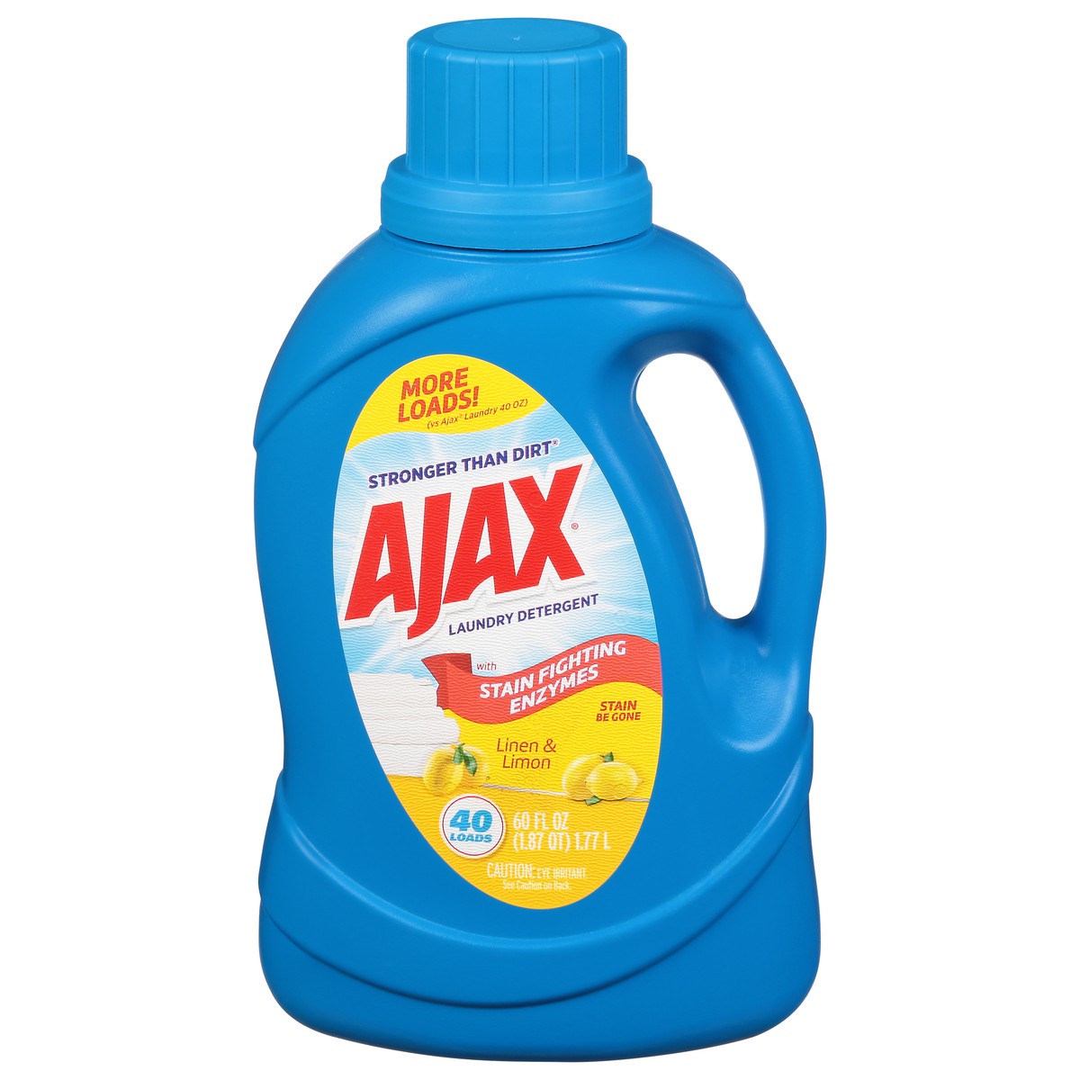 slide 1 of 9, Ajax Linen & Limon Laundry Detergent 60 fl oz, 60 fl oz