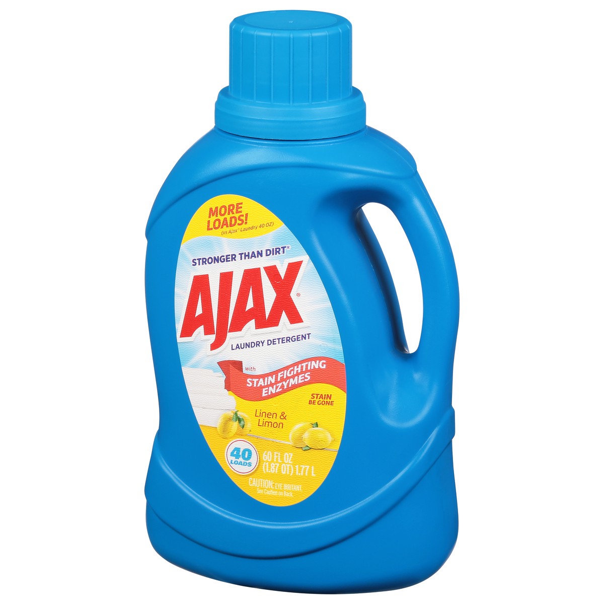 slide 3 of 9, Ajax Linen & Limon Laundry Detergent 60 fl oz, 60 fl oz