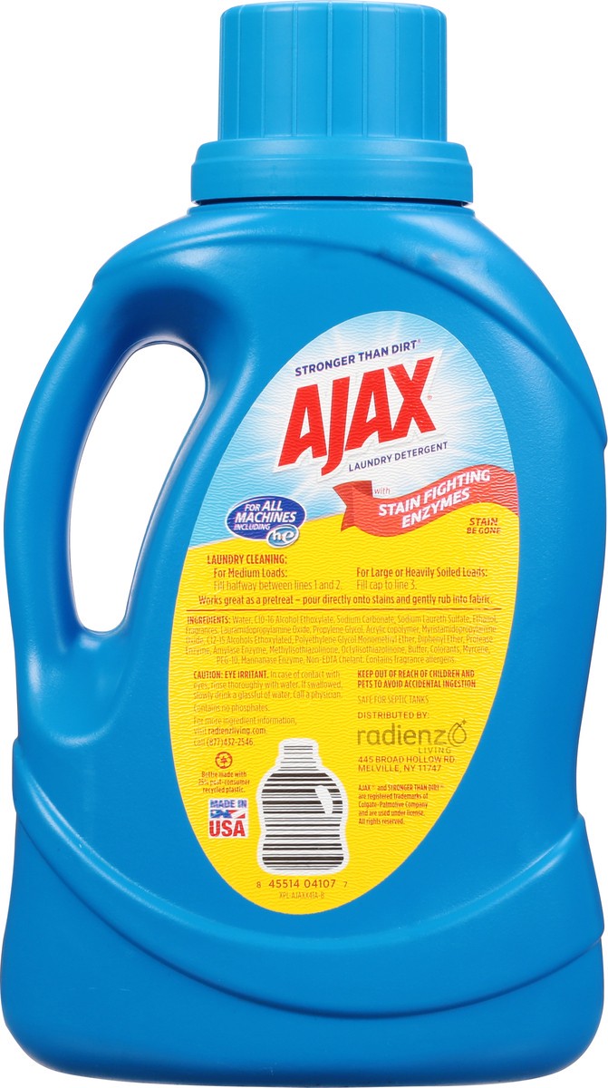 slide 5 of 9, Ajax Linen & Limon Laundry Detergent 60 fl oz, 60 fl oz