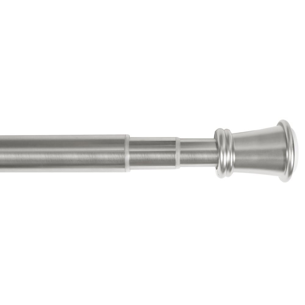 slide 1 of 1, Maytex Mills 15-120'' Telescoping Rod - Silver, 1 ct