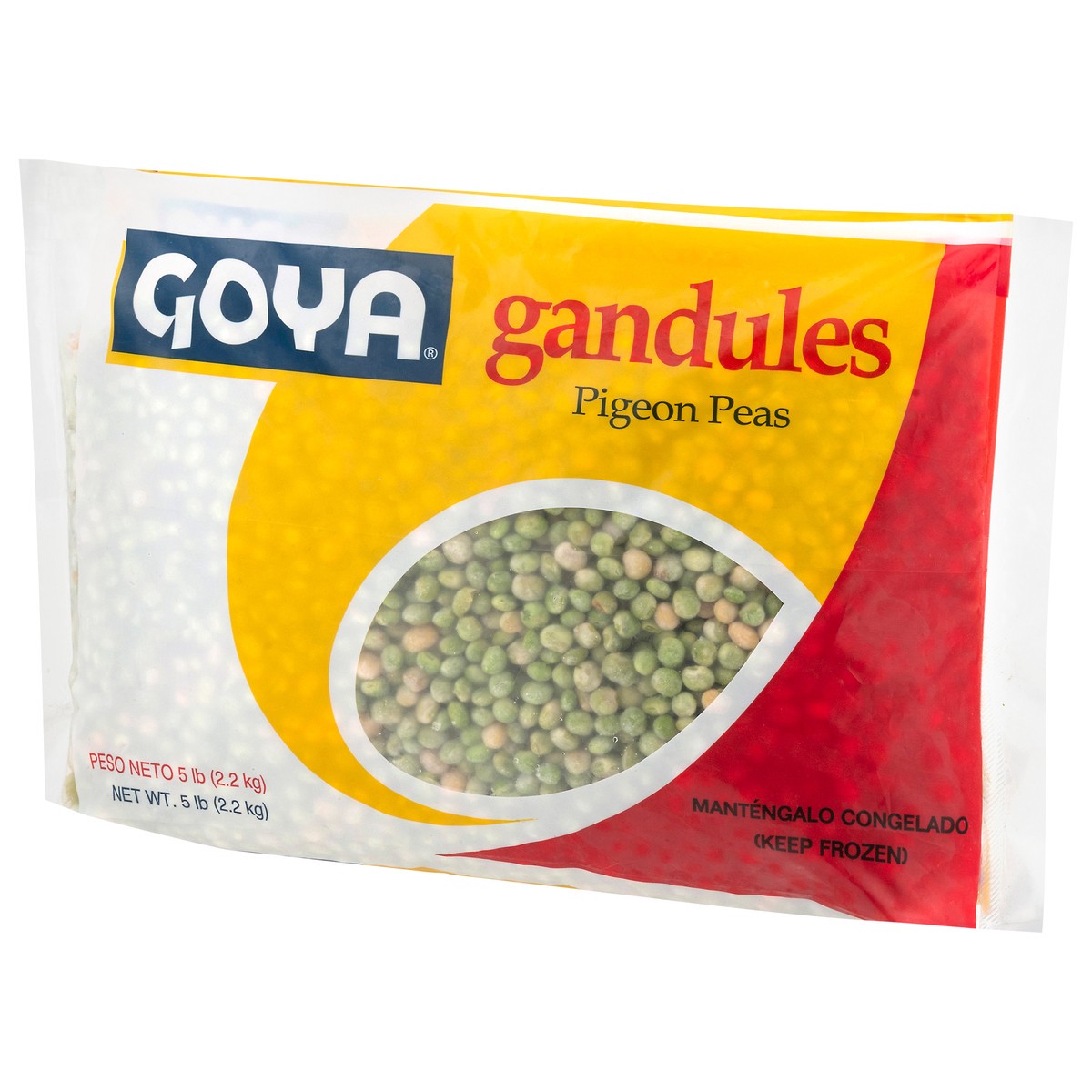 slide 3 of 4, Goya Peas, 80 oz