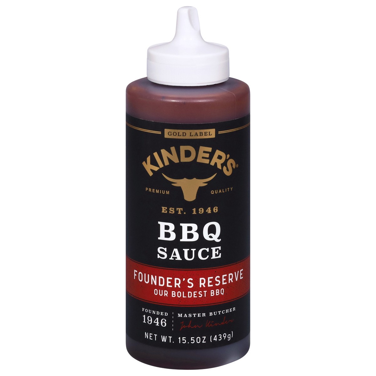 slide 1 of 14, Kinder's Red Taco Hot Sauce, 15.5 oz