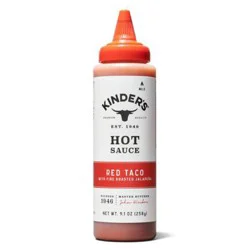 Kinder's Red Taco Hot Sauce