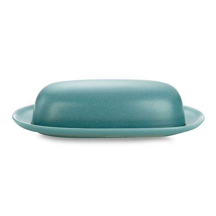 slide 1 of 1, Noritake Colorwave Covered Butter Dish - Turquoise, 1 ct