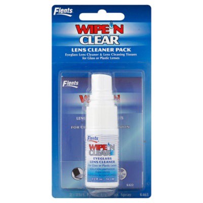 slide 1 of 3, Flents Lens Cleaner Pack 1 ea, 1 ct