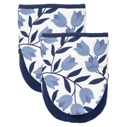 Room & Retreat Tulip Vine 2pk Grabber Mitt, 6.5 In X 7.5 In