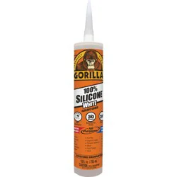 Gorilla 10 Oz. White Caulk & Seal 108318