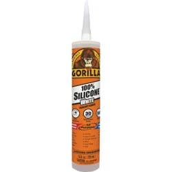 Gorilla 10 Oz. White Caulk & Seal 108318