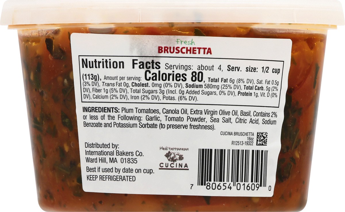 slide 2 of 9, Cucina Mediterranean Fresh Bruschetta 16 oz, 16 oz