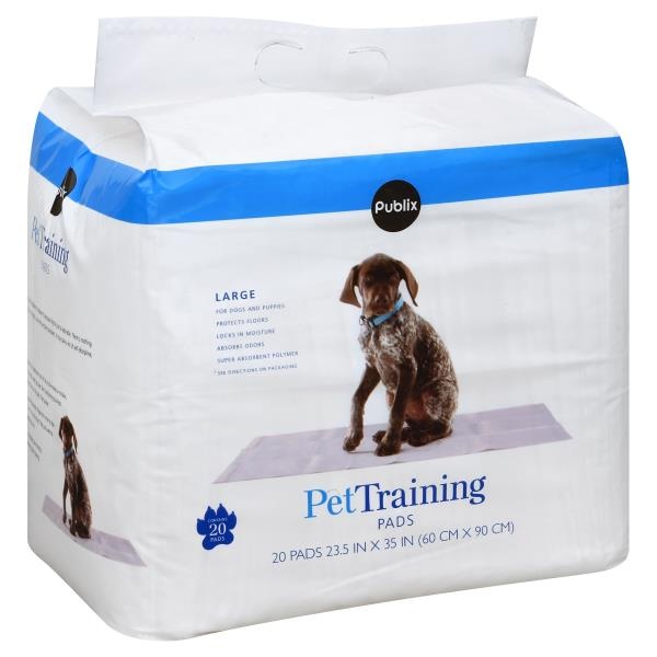 slide 1 of 1, Publix Pet Training Pads, Large, 20 ct