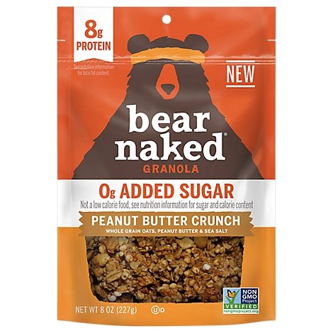 slide 1 of 1, Bear Naked Cereal Peanut Butter Crunch, 8 oz