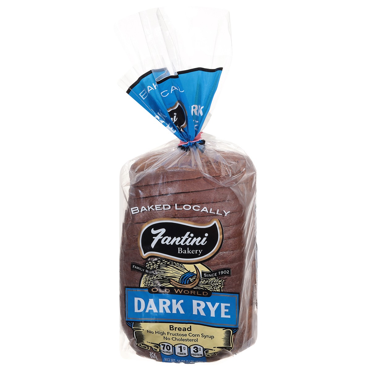 slide 9 of 9, Fantini Dark Rye Bread 16 oz, 16 oz