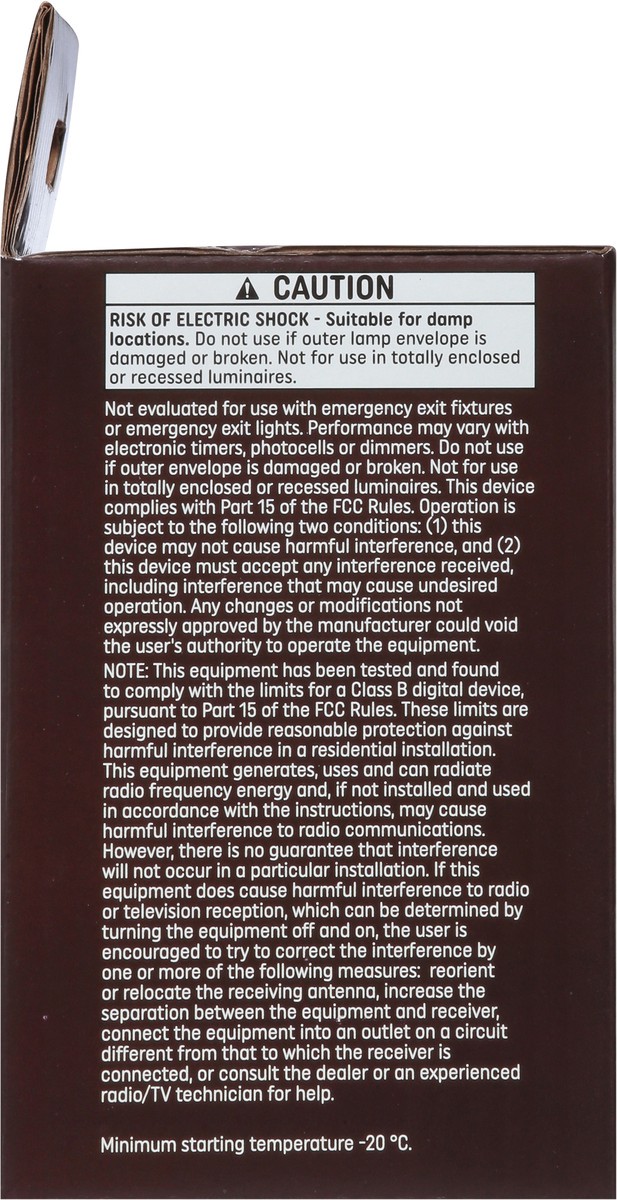 slide 7 of 9, GE Household Lighting Relax LED HD Globe Light Bulb 4.5W 40W Equivalent Soft White, 1 ct