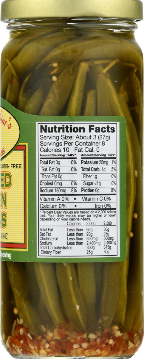 slide 2 of 13, Joe Gambinos Pickled Green Beans 16 oz, 16 oz