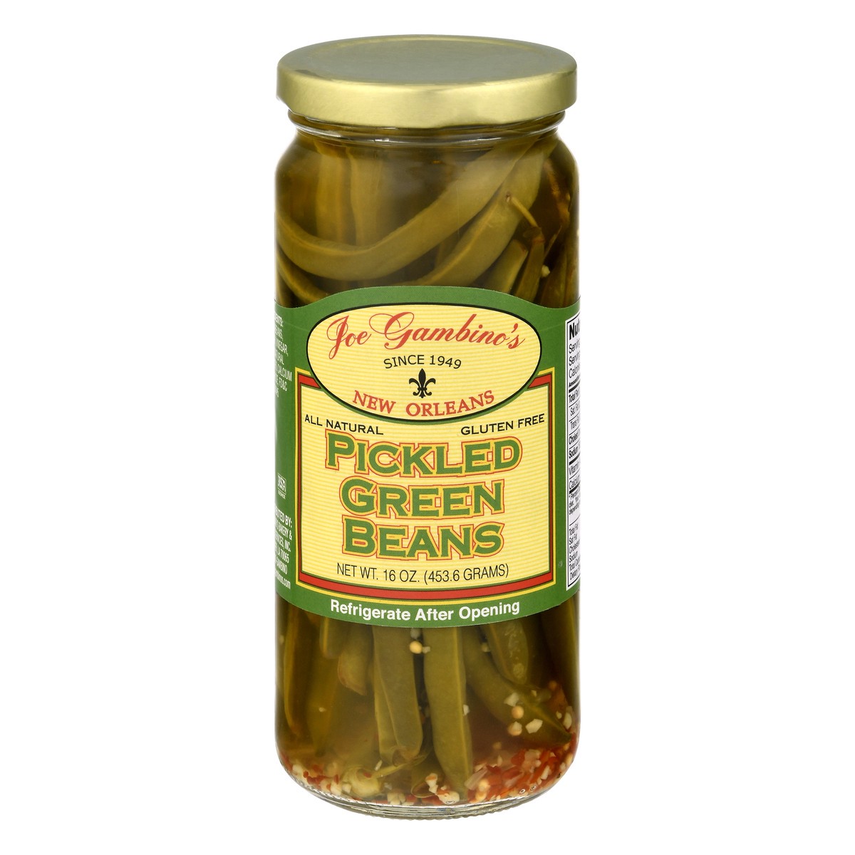 slide 8 of 13, Joe Gambinos Pickled Green Beans 16 oz, 16 oz