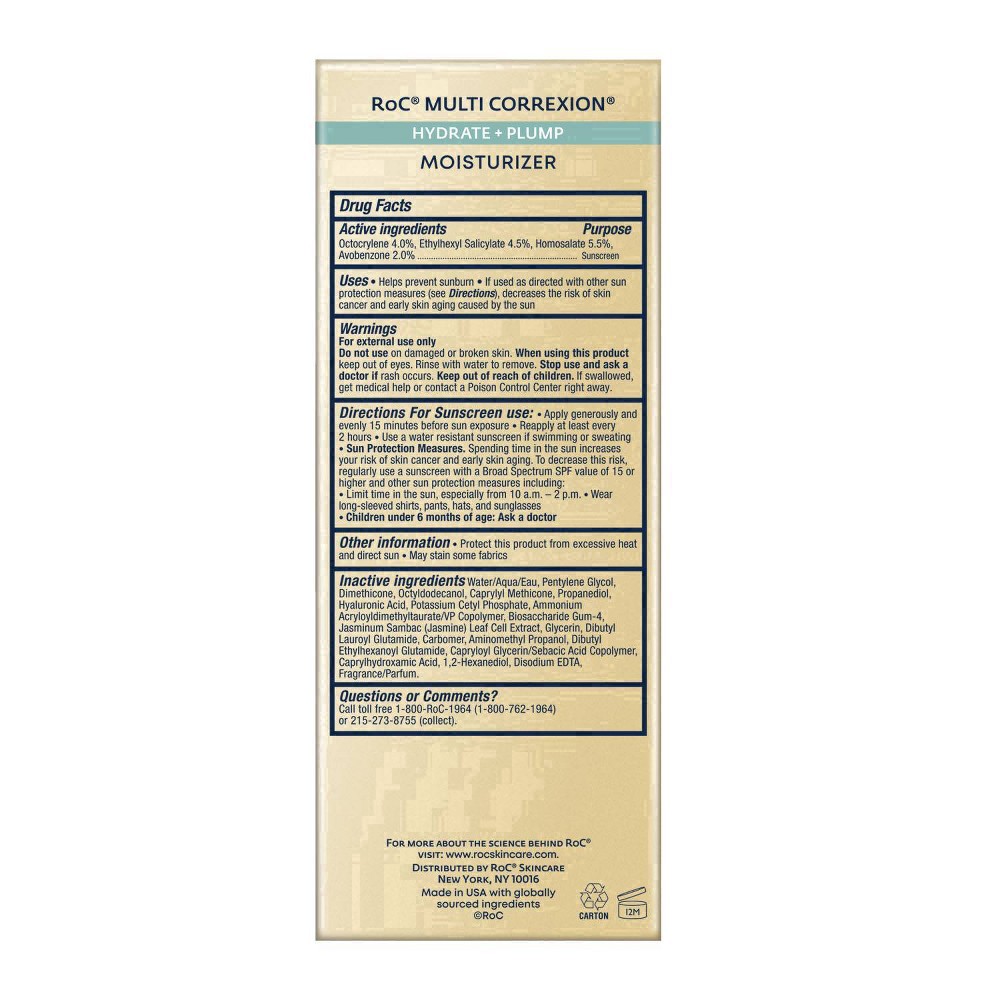 slide 83 of 91, RoC Hydration+ Sunscreen SPF 30 Moisturizer 1.7 fl oz, 1.7 fl oz