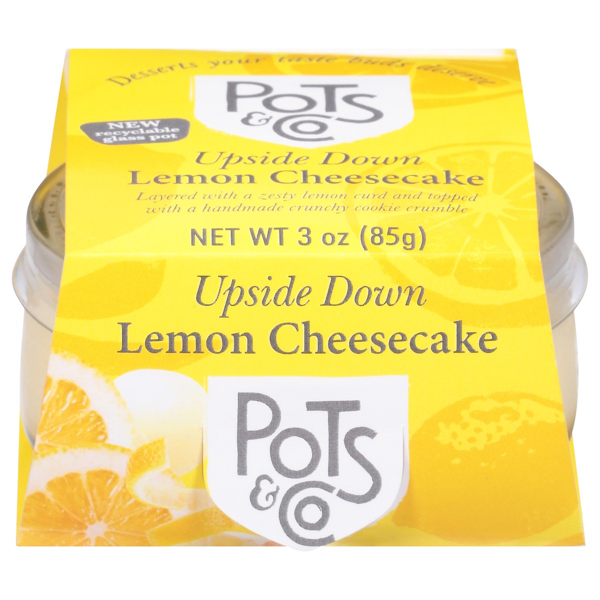 slide 1 of 9, Pots & Co Cheesecake Lemon - 3.35 OZ, 3.35 oz