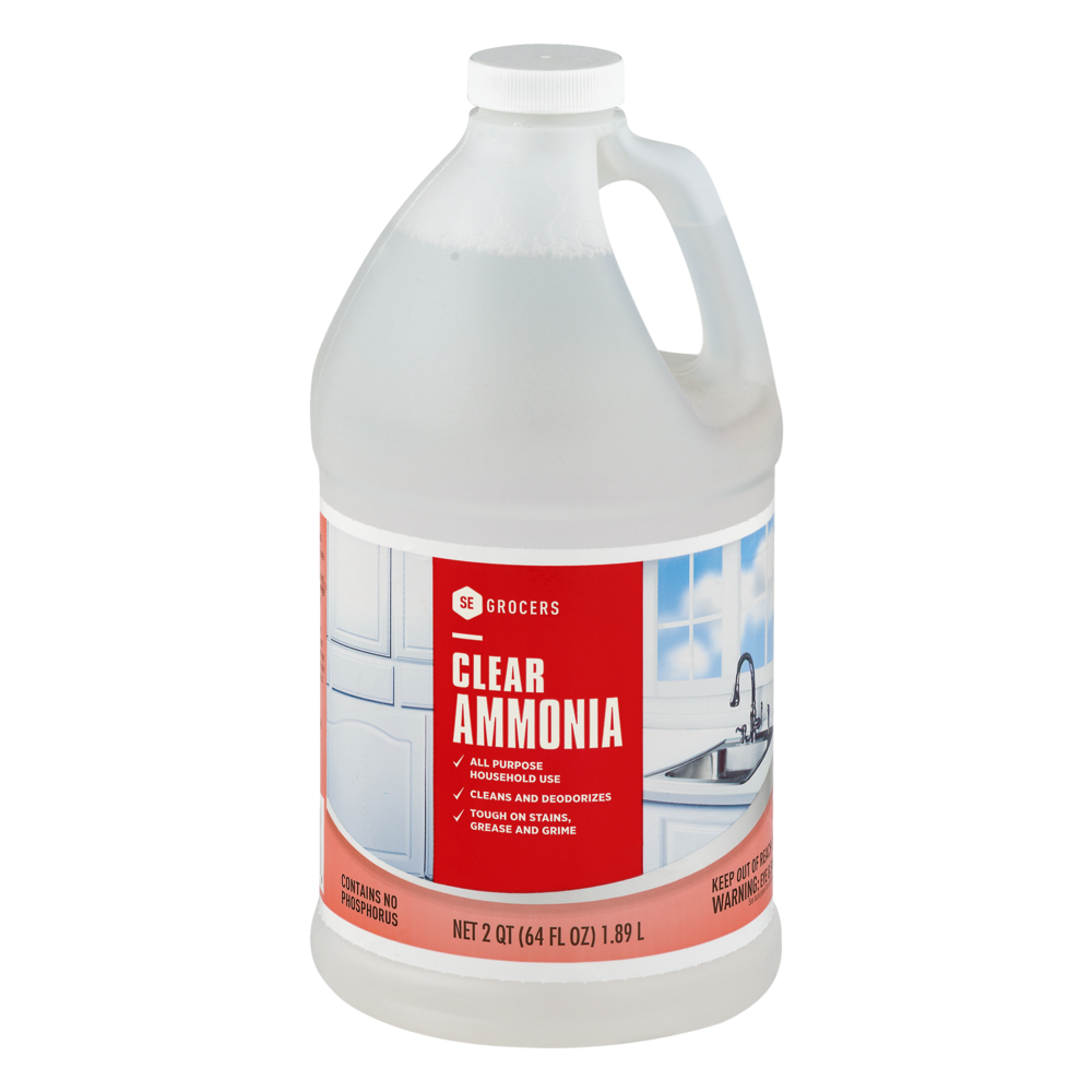 slide 1 of 1, SE Grocers Ammonia Clear, 64 oz
