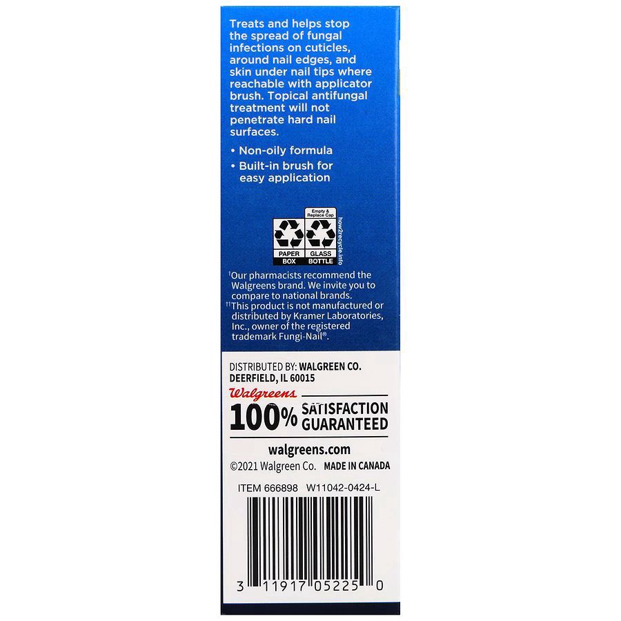 slide 5 of 5, Walgreens Antifungal Liquid, 1 fl oz