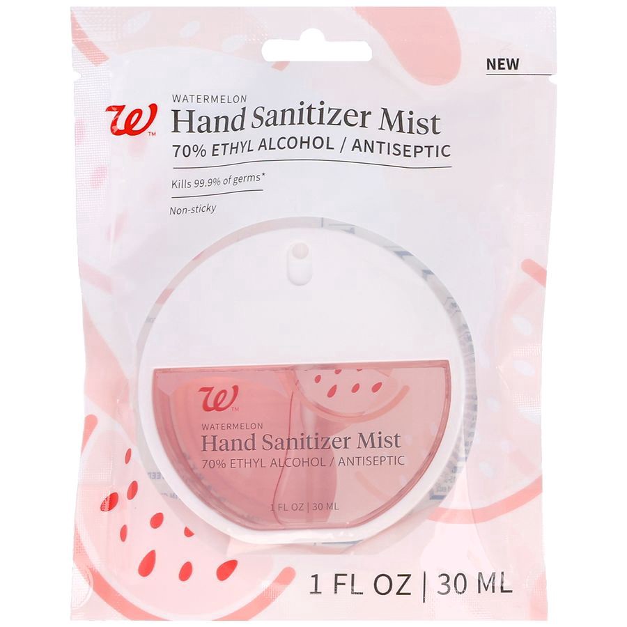 slide 1 of 5, Walgreens Hand Sanitizer Mist Watermelon, 1 fl oz