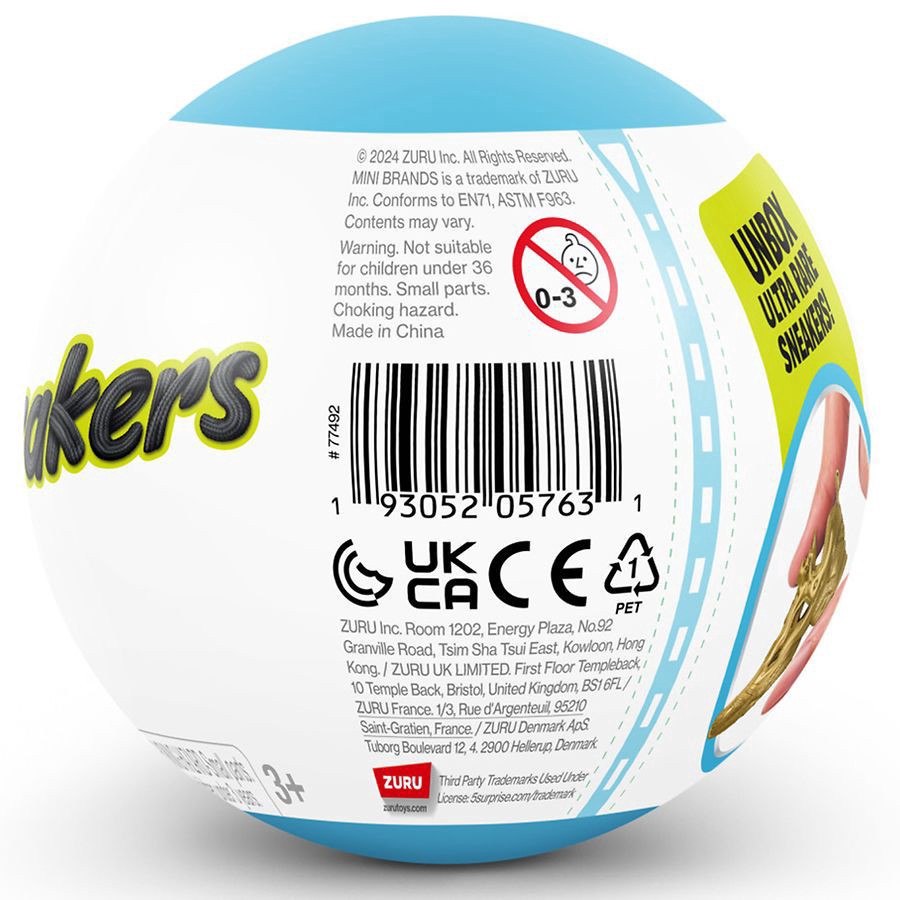 slide 4 of 5, Zuru Sneakers Capsule Real Miniature Brands Collectible Toy, 1 ct