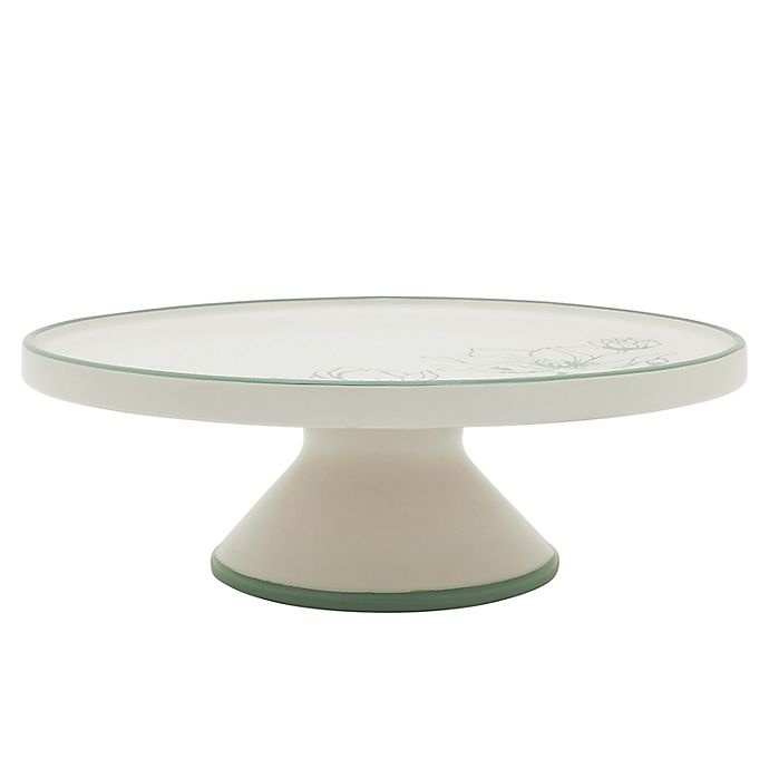 slide 1 of 3, Bee & Willow Home Springfield Cake Stand - White, 1 ct