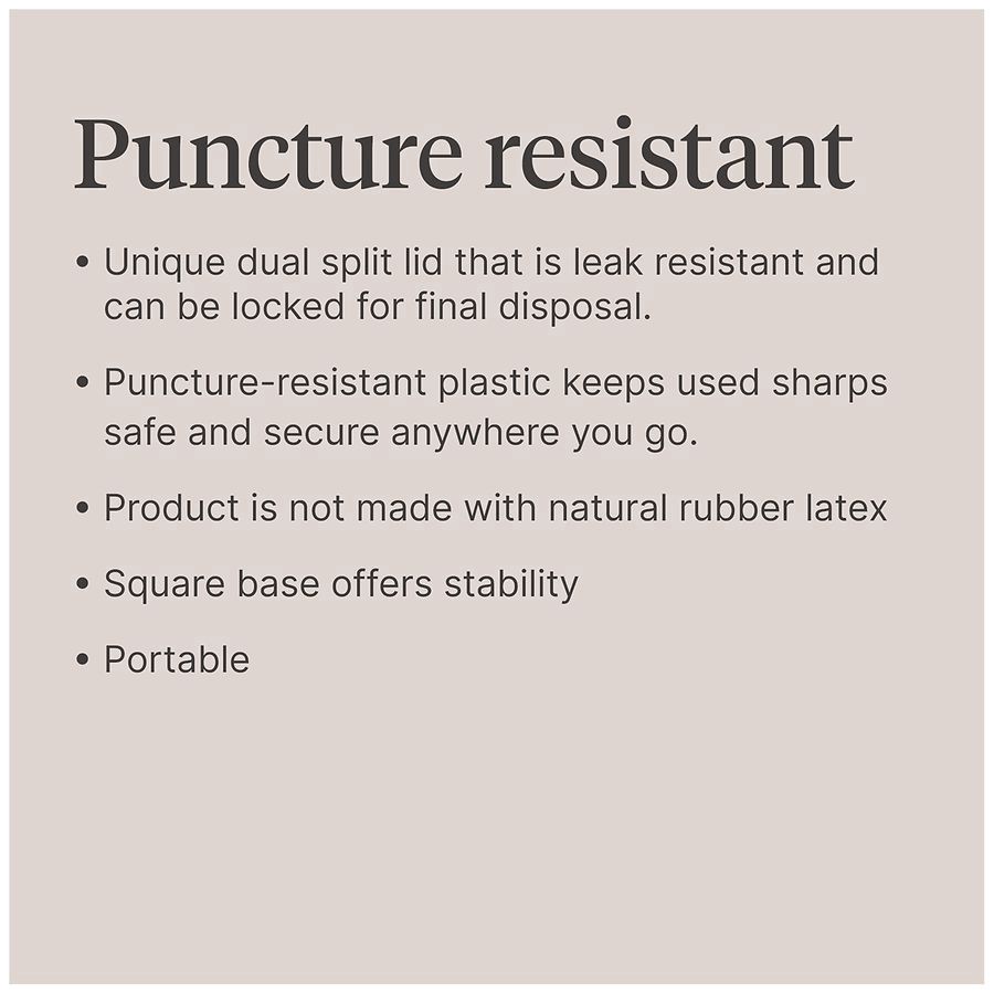 slide 2 of 4, Walgreens Sharp Containers, 1 ct