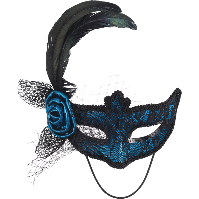 slide 1 of 1, SPOOKY VILLAGE Masquerade Mask, 1 ct