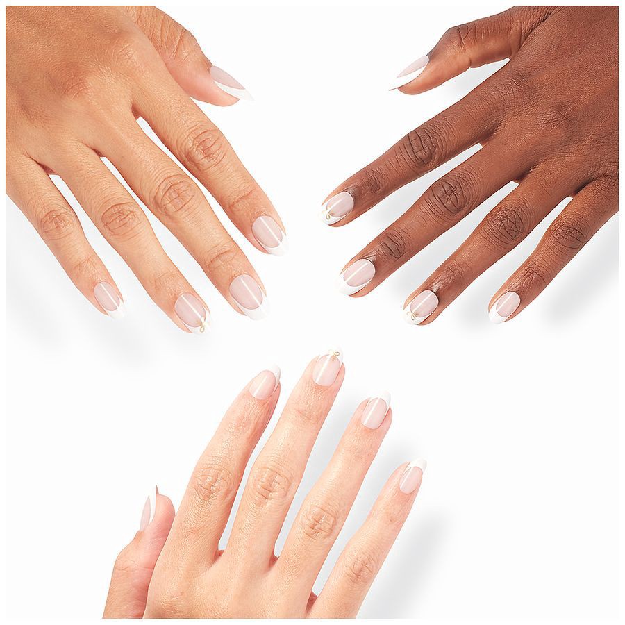 slide 5 of 5, OPI On Point Press On Nail Set - Bow-Jour!, 1 ct