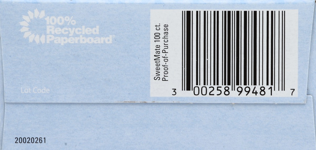 slide 5 of 6, Sweet Mate Sweetmate Sweetener, 100 ct