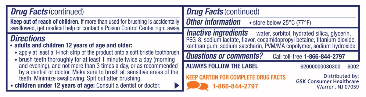 slide 9 of 10, Sensodyne Pronamel Intensive Enamel Repair Toothpaste for Sensitive Teeth, Clean Mint - 0.8 Ounces, 0.8 oz