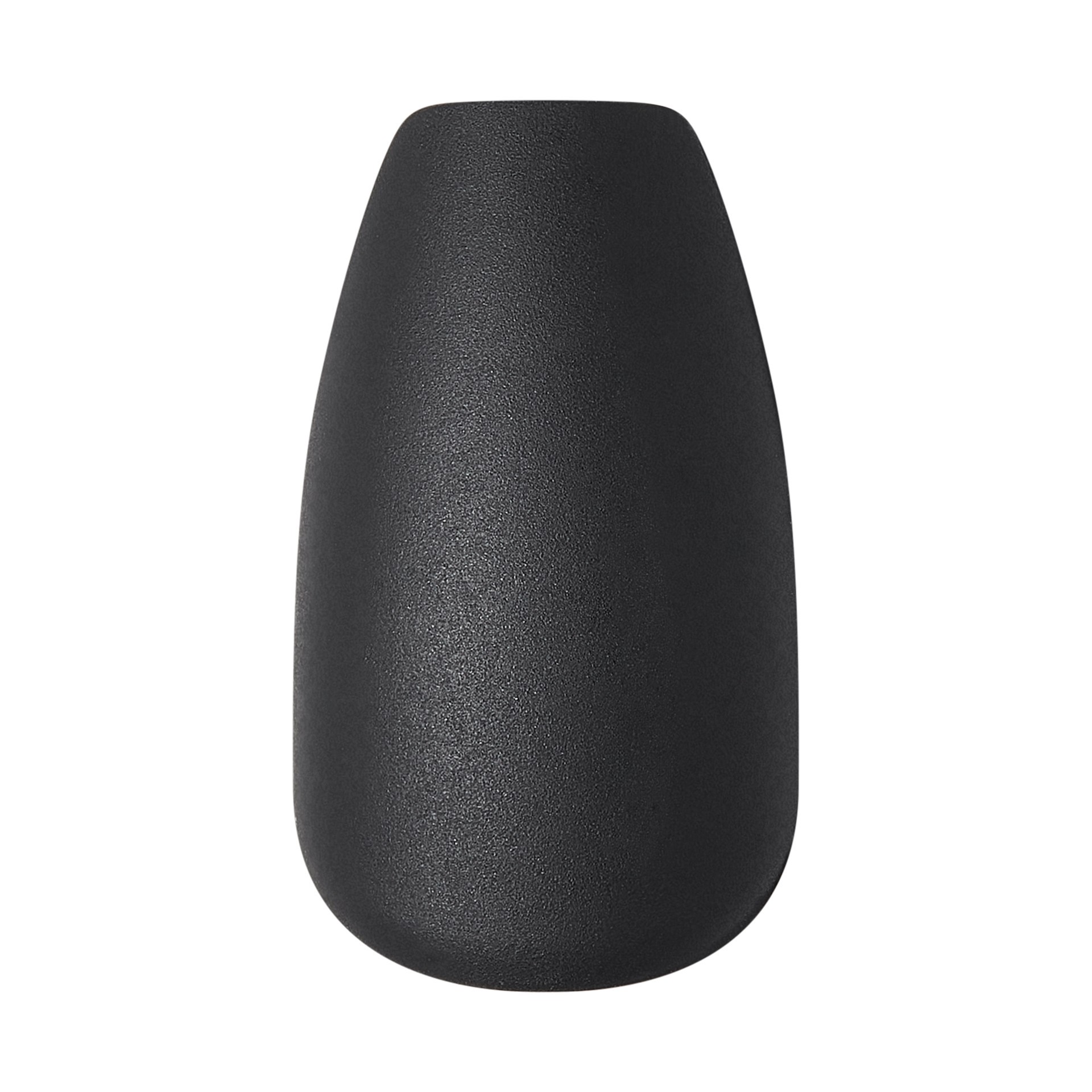 slide 5 of 5, imPRESS Color Press-On Nails, Halloween, No Glue Needed, Black, Medium Coffin, 33 Ct., 1 ct