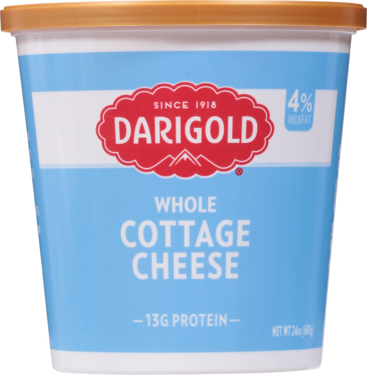 slide 13 of 13, Darigold 4% Milkfat Whole Large Curd Cottage Cheese 24 oz, 24 oz