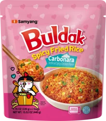 Buldak Carbonara Spicy Fried Rice