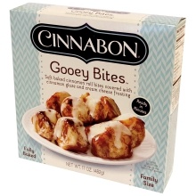 slide 1 of 1, Cinnabon Dough Bites, 17 oz